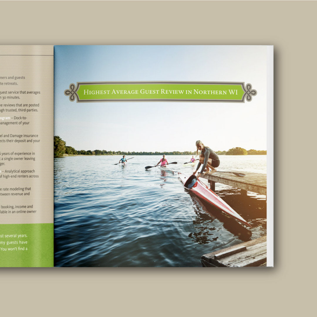 Website Design and Vacation brochure design